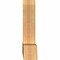 Ekena Millwork Portland Timber Gable Bracket, Western Red Cedar, 60"W x 25"H x 5 1/2"D x 5 1/2"F, 10/12 Pitch GBW060X25X0606POR00SWR - alternate 4